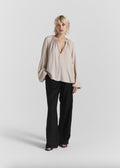 Sarai Blouse | Greige
