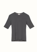 Marianne Rib Tee Volcanish