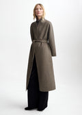 Petra Wool Coat Wood