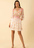 Baylee Chiffon Dress Pink