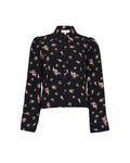 Viscose Blouse Midnight Flowers