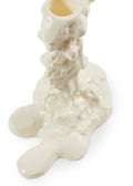 Drip Candle Holder S White