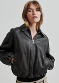Lato Leather Bomber Jacket