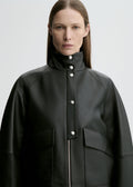 Exclusive Suzanne Leather Jacket Black