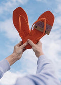 Tapered Flip Flop Orange