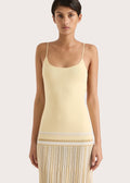 Citara Maxi Dress Butter Stripe