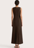 Lydie Maxi Dress Coffee