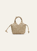 Misu Mini Frappé Denim Cross-body bag