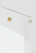 Frameless A3 | Rectangle | Transparent