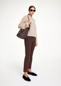 Vilea Pant Coffee Brown