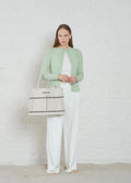 Riviera Cargo Shopper Ecru