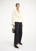Tinley Wool Cardigan Creme