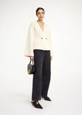 Tinley Wool Cardigan Creme