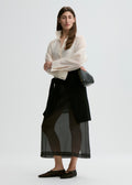 Derris Shirt Soft Organza Soft White