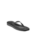 Tapered Platform Flip Flop Black