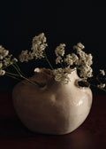 Tereo Round Vase Off-white Speckle
