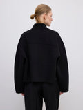 Short Double Jacket Black