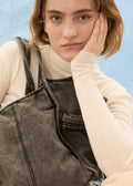 Washed Denima Laurel Bag