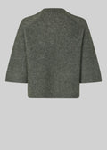 Andrea Knit Rib Cardigan Beluga