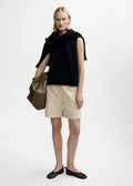 Lilita Linen Shorts Sand