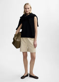 Lilita Linen Shorts Sand