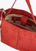 Suede Fraya Small Bag Adrenaline Red