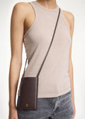 Aya Phone Bag Brown