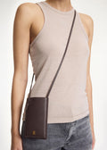 Aya Phone Bag Brown