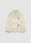 Iceland shearling Jacket Ivory