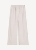 Cabello Wide-Leg Trousers Old Beige Thin Stripe