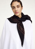 Cornelis Wool Scarf Dark Chocolate