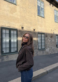 Chloe Suede Jacket Brown