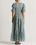 Twisted Maxi Dress Peonies