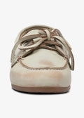 Pavement Marin Boat Shoe Off-white