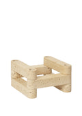Newel Modular Candle Holder Set of 6 Travertin