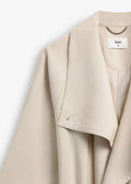 Iben Atari Oversized Trenchcoat Dove White