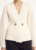 Tinley Wool Cardigan Creme
