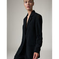 Elton Classic Gabardine Blazer Black