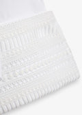 Iben Atari Lace Shirt Bright White