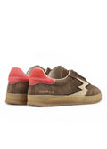 Club Sneakers White Geranium Horsy Details Cocoa