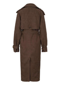 Caia Suede Coat Brown