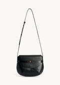 Maellon Leather Shoulder Bag Black