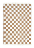Checkerboard Ullpledd Terra white