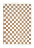Checkerboard Ullpledd Terra white