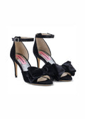Marita Velvet | Anthracite Black