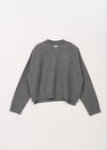 Frame Oversized Sweater Grey Camo