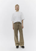 Elijah Sand Washed Denim Ermine