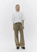 Elijah Sand Washed Denim Ermine