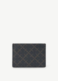 Elia Printed Cardholder Dark Chokolate