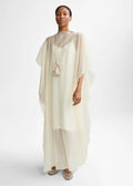 Leah Silk Top White